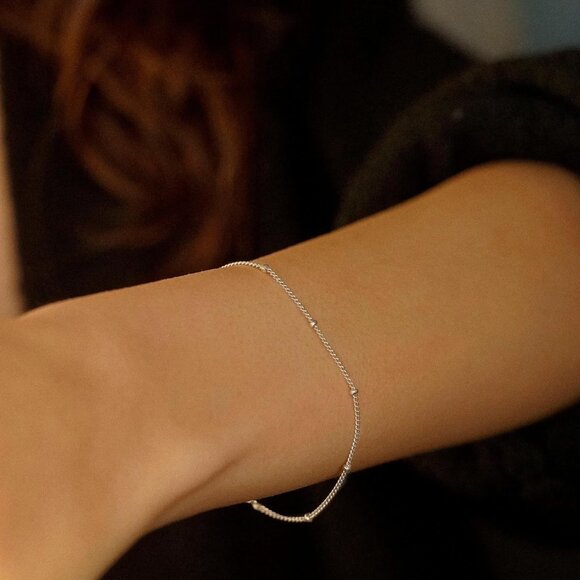 S925 Sterling Silver Womens Bracelet 7.5 Inches Hypoallergenic Durable Elegant G - Picture 7 of 7